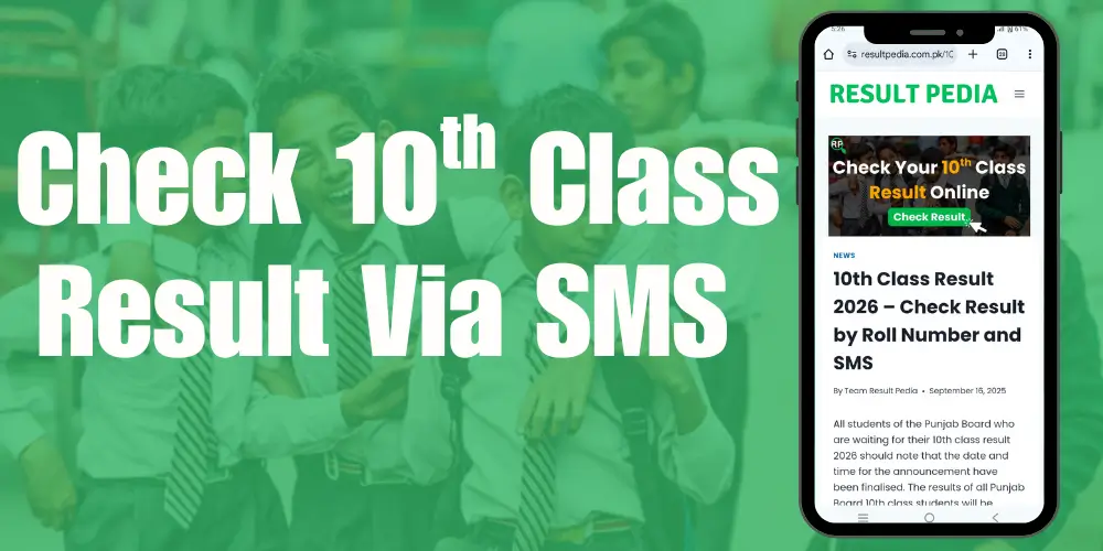 Check 10th Result by sms