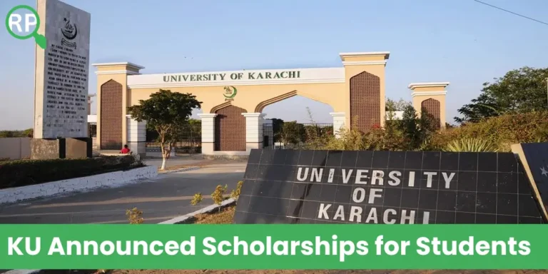 Karachi University Announced Scholarships for Students